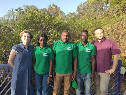 photo de groupe - Mission au sénégal